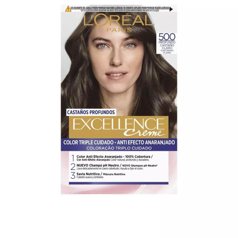 L'Oreal Tinte EXCELLENCE BRUNETTE 500 true light brown 192 ml