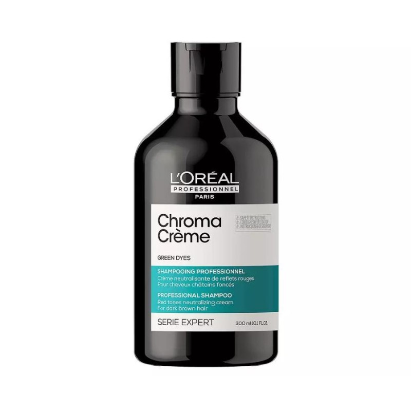 L'Oreal CHROMA CRÈME green shampoo 300 ml