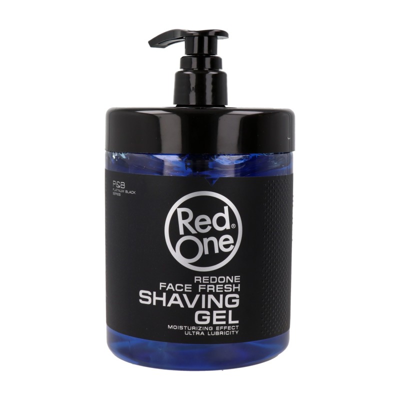 Red One Men Shaving Transparente Face Fresh Alto Gel 1000 ml