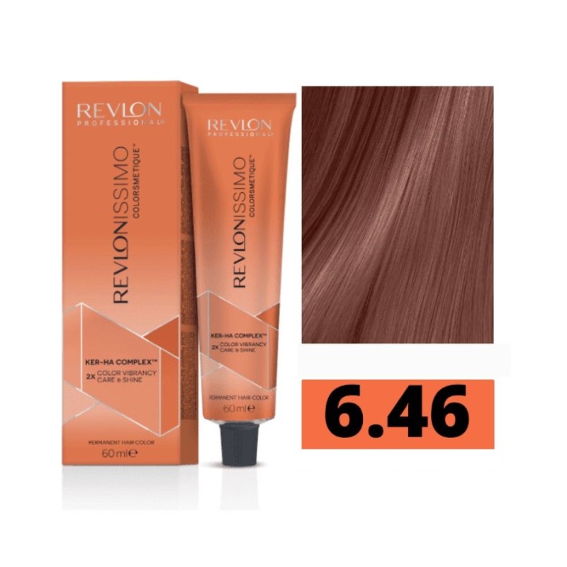 REVLONISSIMO COLORSMETIQUE 6-46 Rubio Oscuro Cobrizo Rojizo 60 ml