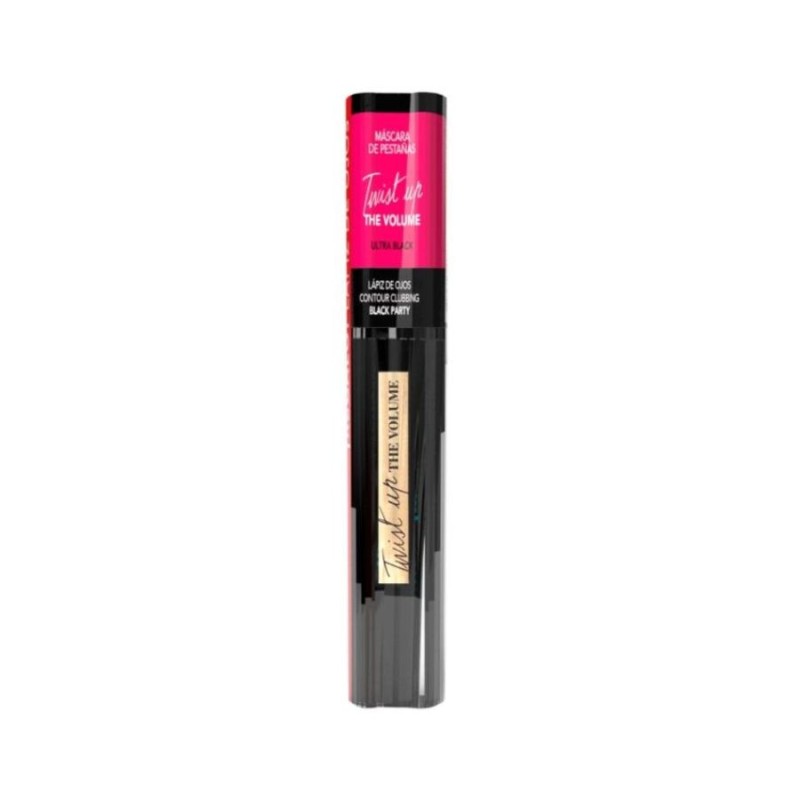 Bourjois TWIST UP + CONTOUR CLUBBING LOTE Ultra Black + Black Party 41 2 pz