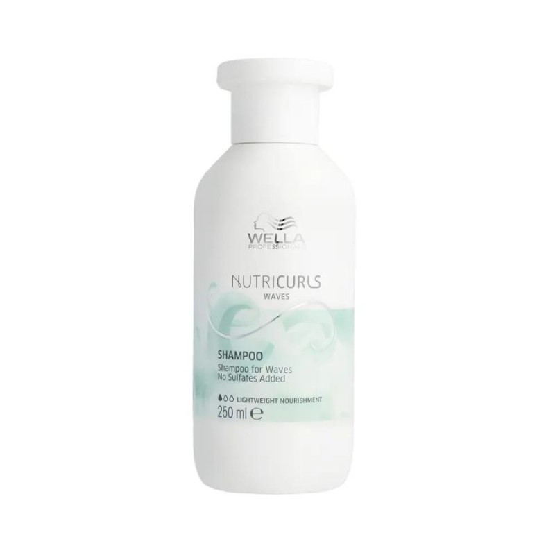 Wella NUTRICURLS shampoo waves 250 ml