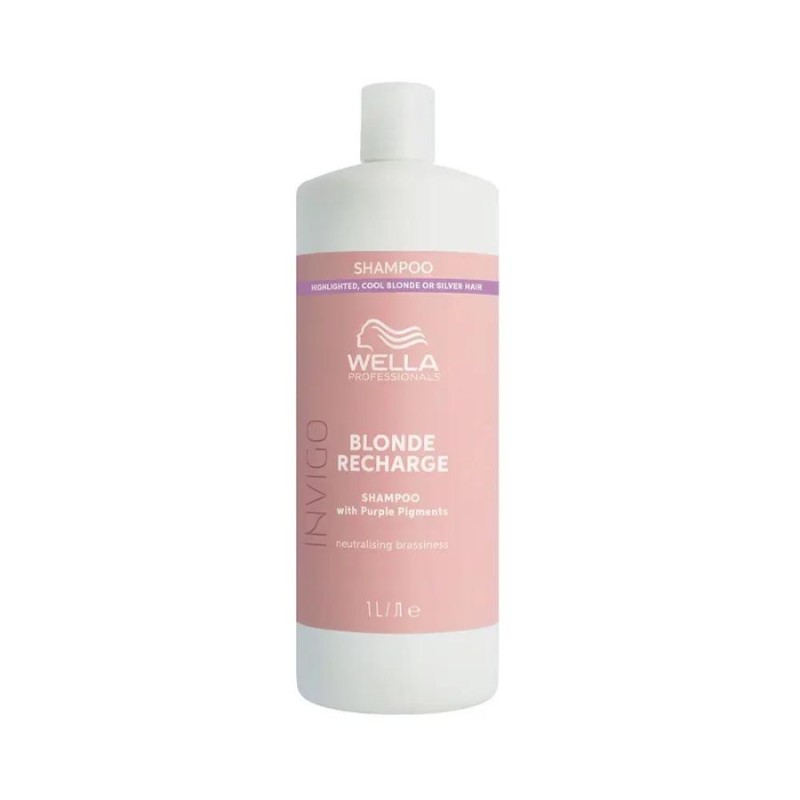 Wella INVIGO BLONDE RECHARGE color refreshing shampoo 1000 ml