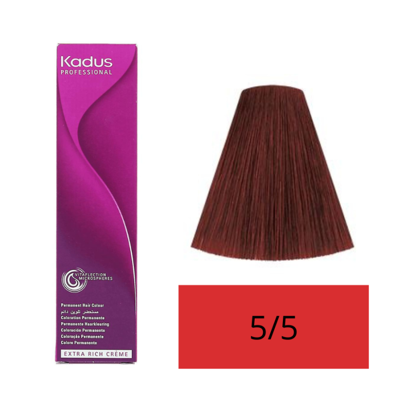 Kadus Tinte 5/5 Castaño Claro Rojo 60 ml