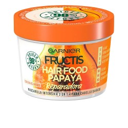 FRUCTIS HAIR FOOD papaya mascarilla reparadora 390 ml