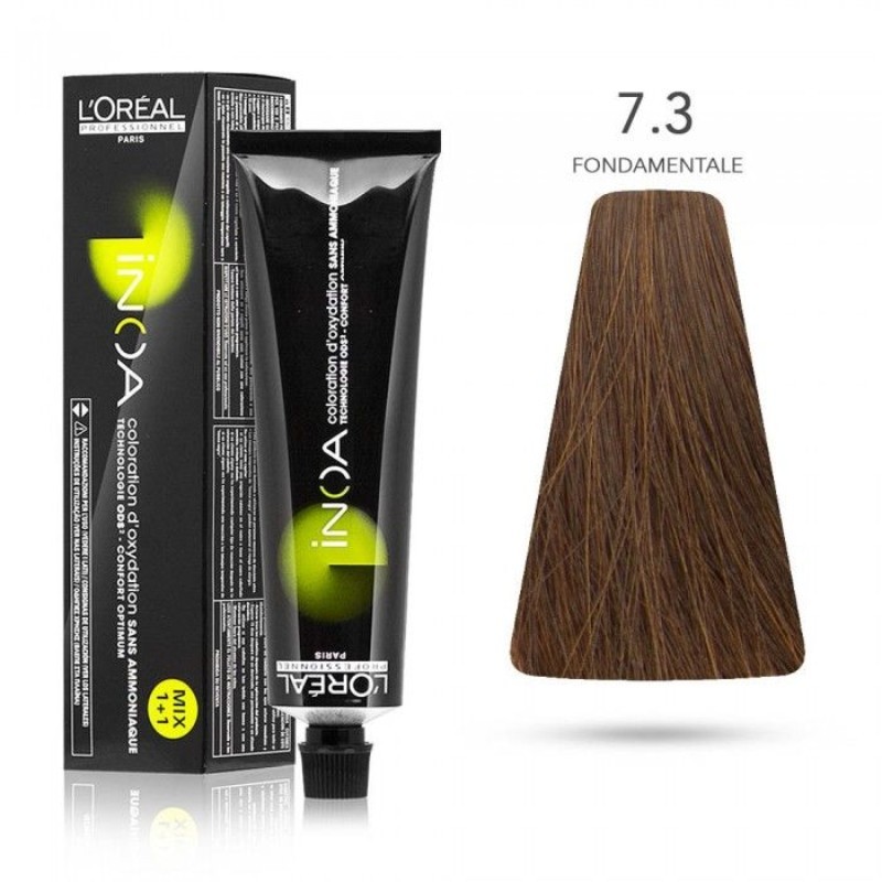 L'Oreal INOA Tinte gold fundamentales 7-3 60 gr