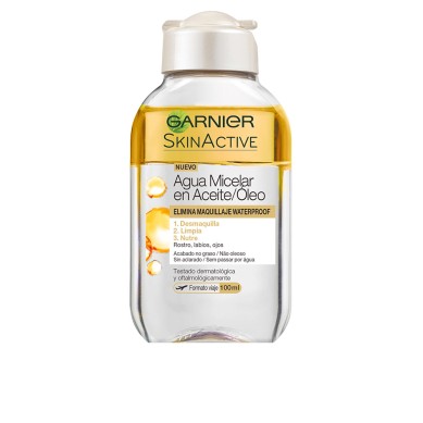 SKINACTIVE AGUA MICELAR aceite waterproof 100 ml