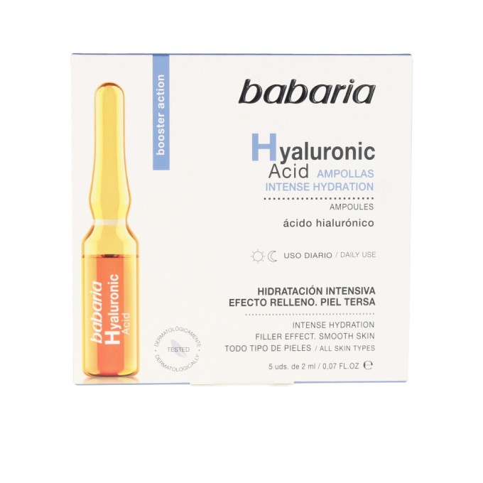 HYALURONIC ACID intense hydration ampollas 5 x 2 ml