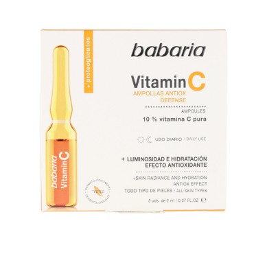 VITAMIN C antiox defense ampollas 5 x 2 ml