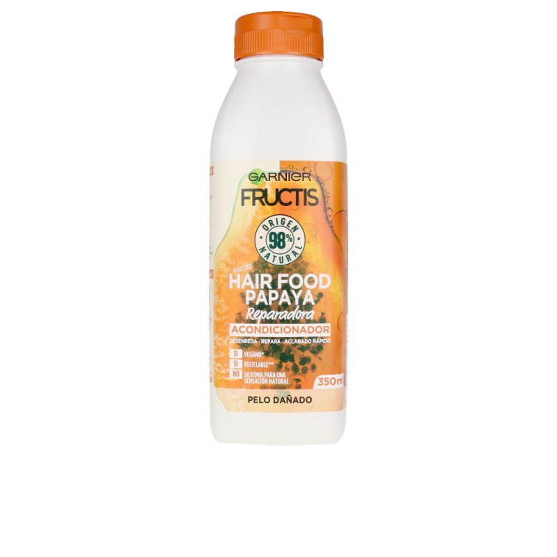 FRUCTIS HAIR FOOD papaya acondicionador reparador 350 ml