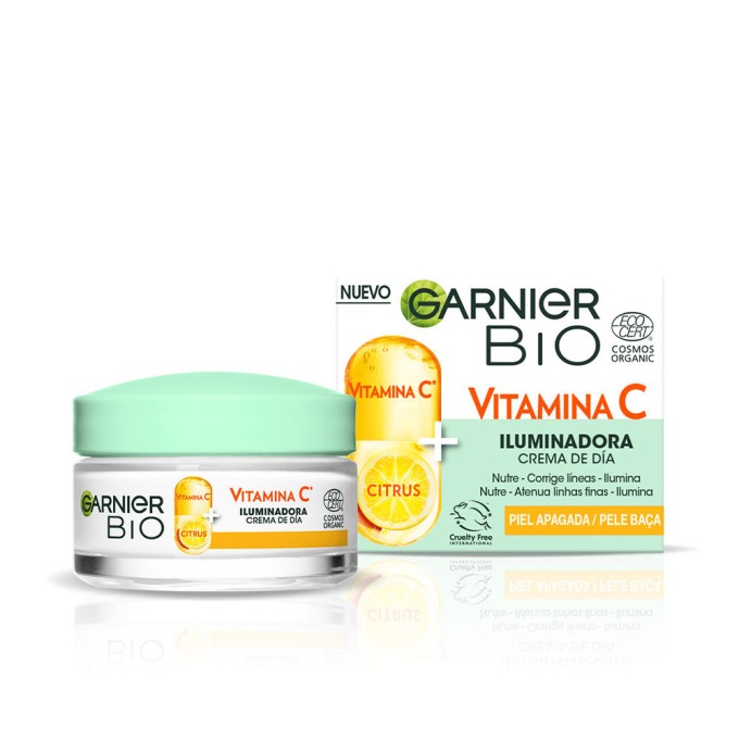 GARNIER BIO VITAMINA C crema de día iluminadora 50 ml