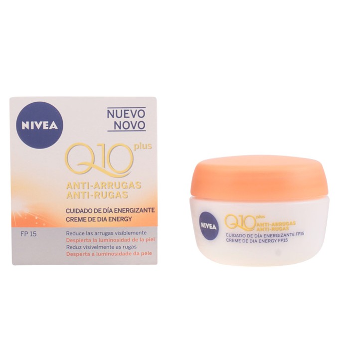 Q10+ anti-arrugas día energizante SPF15 50 ml