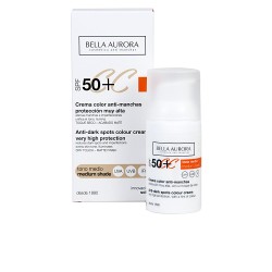 CC CREAM anti manchas SPF50 tono medio