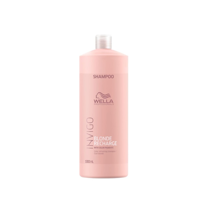 Wella INVIGO BLONDE RECHARGE color refreshing shampoo 1000 ml