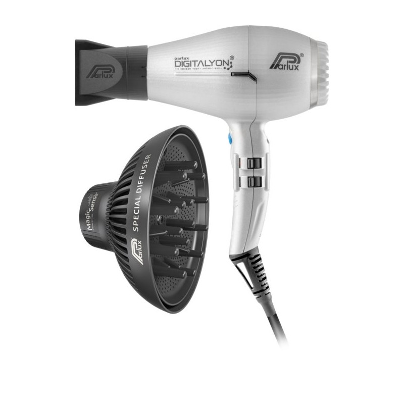 Parlux Secador de Pelo DIGITALYON ANTHRACITE + Difusor