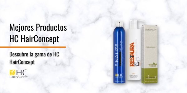 Productos de la línea HC HairConcept